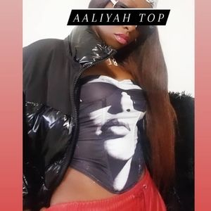 NEW AALIYAH CORSET-LIKE TOP